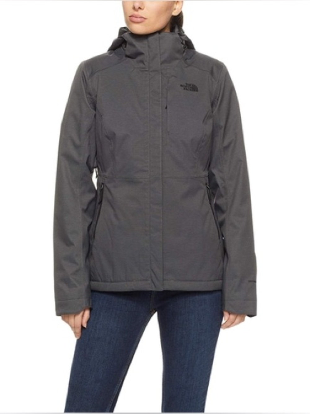 The North Face - Inlux 2.0 Insulated Rain Jacket Charcoal XS